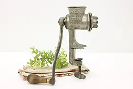 Farmhouse Industrial Vintage Iron Food Chopper Grinder, Climax #43934