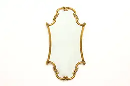 Victorian Design Vintage Gold Painted & Carved Bedroom Wall Mirror #44584