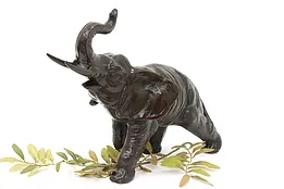Antique 1900 Iron Elephant Sculpture or Statue #44552