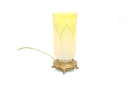 Vintage Art Glass Desk or Bedside Lamp #44659