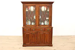 Farmhouse China Display Cabinet, Nichols & Stone 2000 #38854