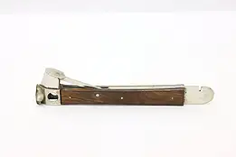 Antique Rosewood & Nickel Cigar Cutter #44865