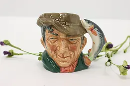 English Vintage The Poacher Hand Painted Character Creamer, Royal Doulton #44402