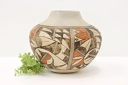 Native American Vintage Hopi Pueblo Pottery Vase, Pauline Setalla #44790
