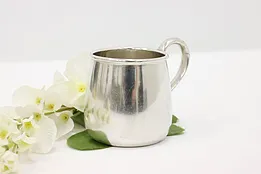 Baby Traditional Antique Silverplate Cup or Mug, LBS Co. #44989