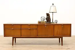 Midcentury Modern Vintage Credenza File, Console Stow Davis #45156