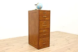 Traditional Antique Office Library Legal Size File Cabinet #45170