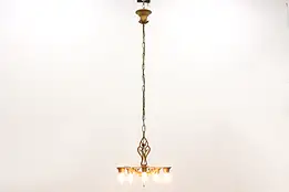 Art Deco Vintage Five Light Chandelier #44442