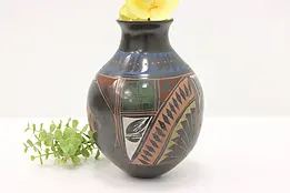 Native American Vintage Hand Painted Pottery Vase, Chivivar? #44795