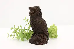 Farmhouse Vintage Owl Sculpture, Red Mill #44856