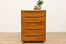 Midcentury Modern Vintage Birch Chest or Dresser Heywood #41902