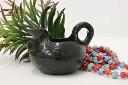 Native American Vintage Blackware Creamer or Pitcher #45508