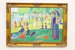 Sunday Afternoon on La Grande Jatte Vintage Print Seurat 41" #46163