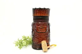 Cigar Store Indian Native American Tobacco Jar Canister #45772