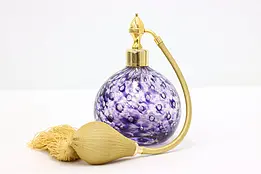 Murano Blown Glass Vintage French Perfume Atomizer, Franck #46185