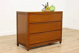 Midcentury Modern 60s Vintage Walnut Dresser or Chest #39881