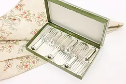 Set of 6 Vintage Christofle Paris Silverplate Knife Rests #46981