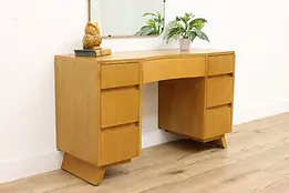 Midcentury Modern Vintage Mahogany Vanity or Desk, Rway #47291