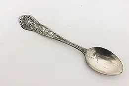 Old Sleepy Eye Antique Silverplate Collector Tea Spoon Unity #46960