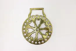 Horse Antique Brass Harness Medallion #45887