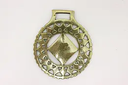 Horse Antique Brass Harness Medallion #45888