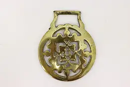 Horse Antique Brass Harness Medallion #45910