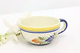 French Vintage Henriot Quimper Hand Painted Coffee Soup Cup #44023