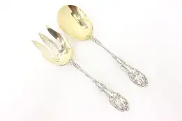 Mythologique Sterling Silver Antique 2 Pc Serving Set Gorham #45406