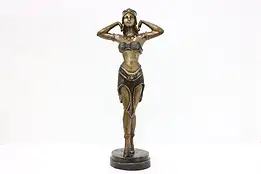 Scarab Dancer Statue Bronze Art Deco Sculpture from Chiparus #47427