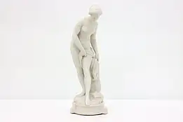 The Bather Antique French Marble Sculpture after Falconet #47002