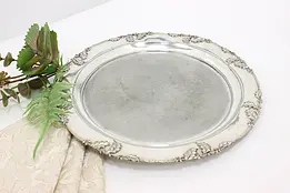 Victorian Antique Silverplate Serving Tray or Dish, Forbes #46512