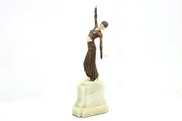 Art Deco Vintage Bronze Dancer Sculpture after Chiparus #47746