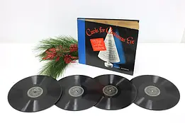 Set of 4 Christmas Victor Chapel Choir Records, Victor #48186