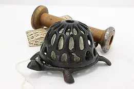 Victorian Antique Cast Iron Turtle String or Yarn Holder #47898
