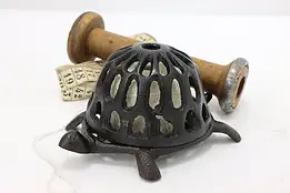 Victorian Antique Cast Iron Turtle String or Yarn Holder #47898