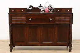 Empire Design Antique Mahogany Sideboard or Server, Kimp #48288