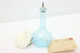 Barber Bottle & Stopper Victorian Antique Blown Art Glass #47690