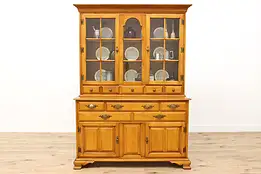 Maple Vintage Kitchen Cupboard China Cabinet Taylor #46516