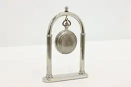 Classical Vintage Nickel Pocket Watch Stand #47663