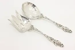 Le Six Fleurs 2 Pc Sterling Silver Server Set, Reed & Barton #45995