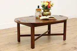 Traditional Vintage Butler Coffee Table, Flip Sides, Drexel #48542