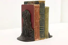 Pair of Antique The Storm Cast Iron Bookends after Cot #48513