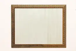 Traditional Vintage Beveled Hall or Bath Wall Mirror #48715