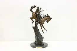 The Desperado Vintage Bronze Cowboy Sculpture, Kauba #48815