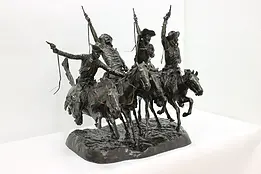 Coming Through The Rye Bronze Sculpture after Remington #48427