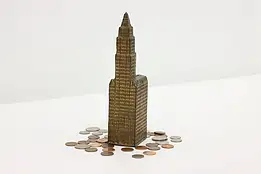 Woolworth Building Antique Cast Iron Coin Bank #48860