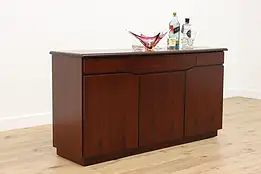 Skovby Vintage Danish Rosewood Sideboard, Bar, or TV Console #49114