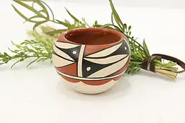 Acoma Pueblo Native American Vintage Pottery Vase, Laretto #49300