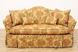 Traditional Vintage Sofa & Pillows, Henredon #49702