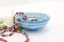 Turkish Vintage Ceramic Hand Painted Bowl, Natto #49232